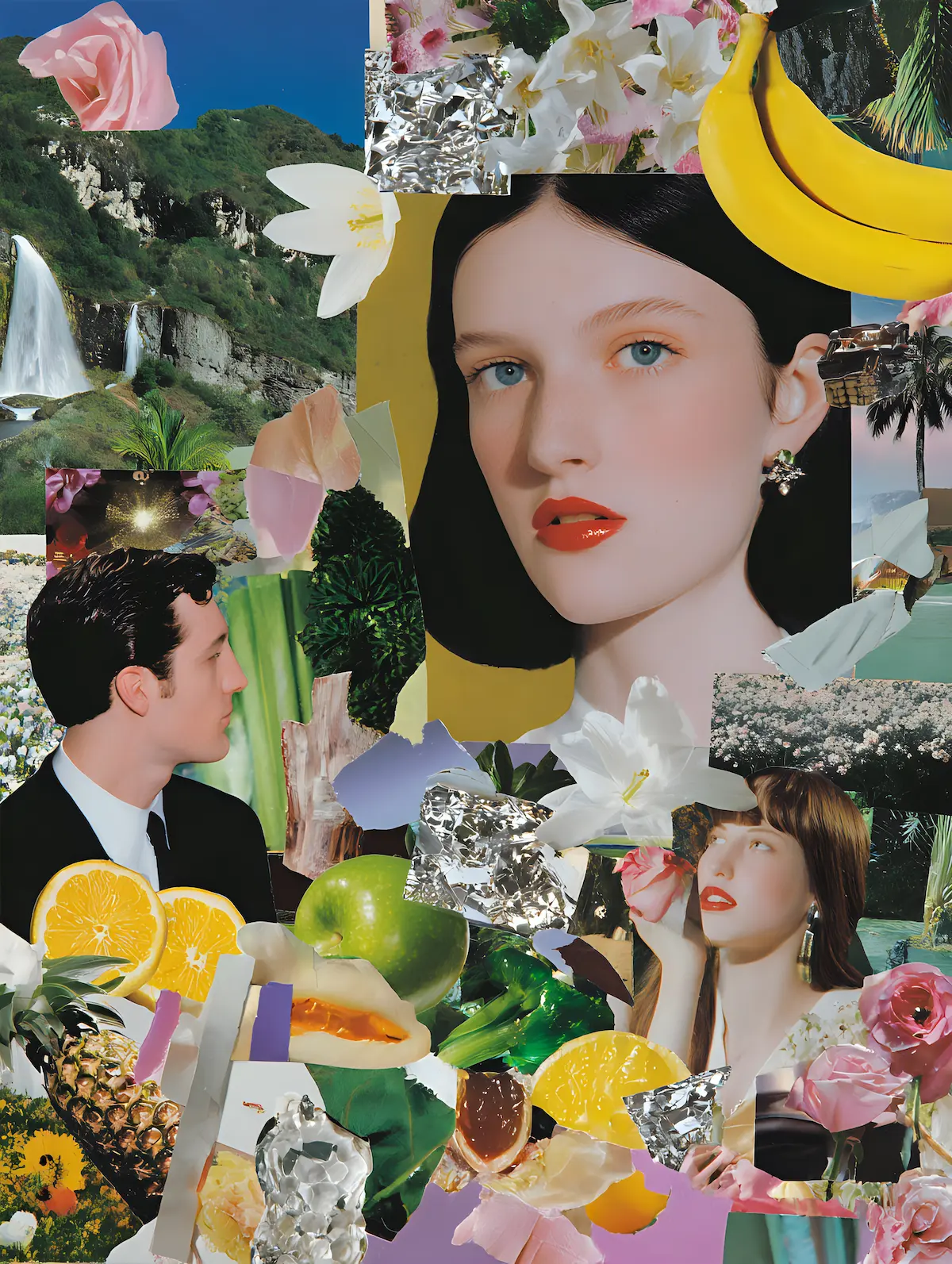 Person in a helmet looking at a futuristic scene